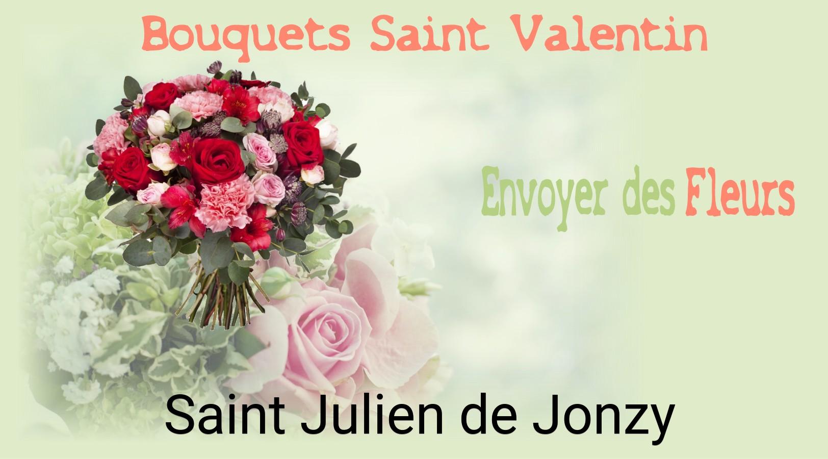 Roses de Saint-Valentin livrées à Saint-Julien-de-Jonzy